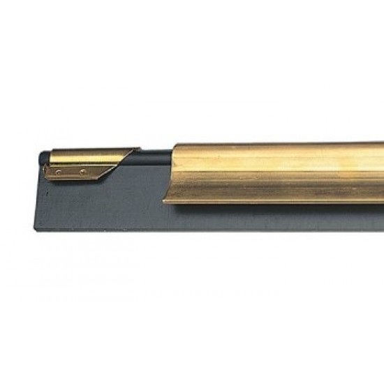 Pulex liniaal messing, soft rubber