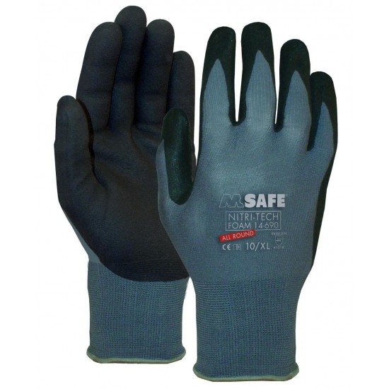Handschoen M-Safe Nitrile-Tech Foam