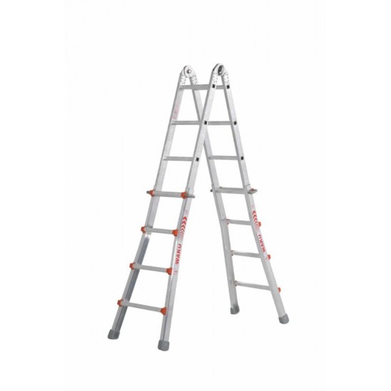 Waku telescoopladder 4x5
