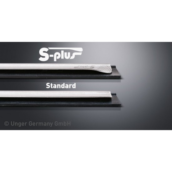 Unger S-rail plus, cpl.met soft rubber