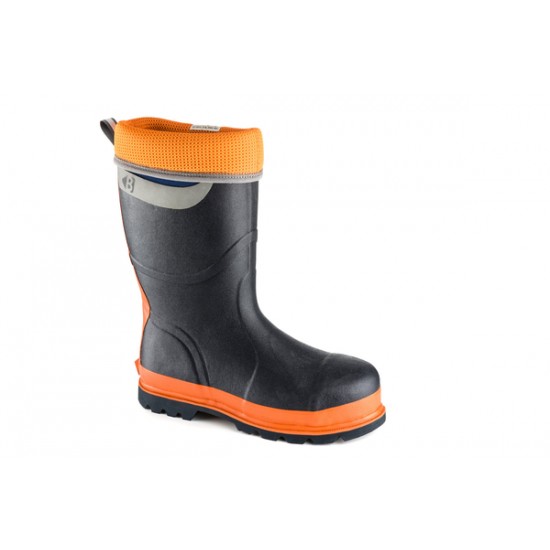 Buckler Bootz S5, rubber neopreen, blauw-oranje