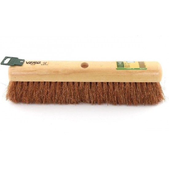 Zaalveger hout met cocoshaar (FSC) 