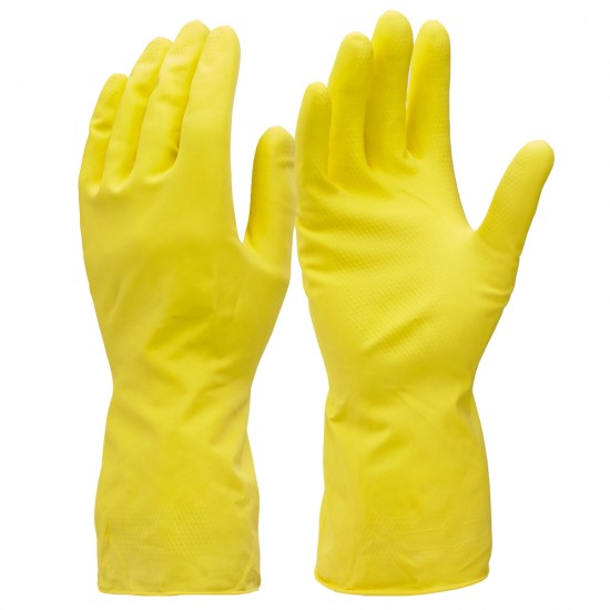 Huishoudhandschoen Comfort2 geel mt M