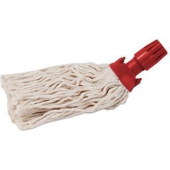 Minimop 250gr red holder rond